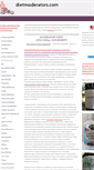 Mobile Screenshot of dietmoderators.com
