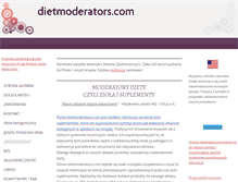 Tablet Screenshot of dietmoderators.com
